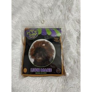 Lion's Mane Medium Large Dog Pet Costume Rubies Pet Shop
